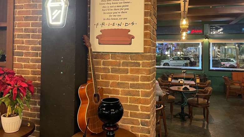 Central Perk café in Dream City, Erbil. (Photo: Wladimir van Wilgenburg/K24)